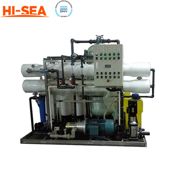 Sea Water Desalinating Unit